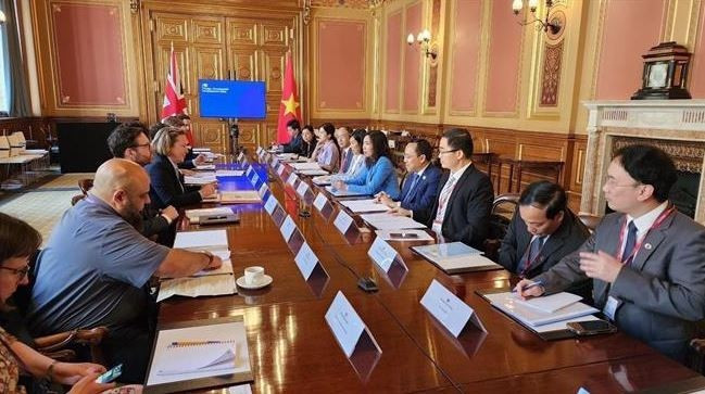 Délégués au 9e dialogue stratégique Vietnam-Royaume-Uni. Photo: VNA dialogue-strategique-vietnam-royaume-uni.jpg