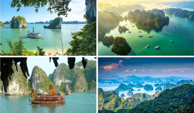 Composé d’une multitude d’îles et d’îlots calcaires émergeant de la mer, de tailles et de formes variées et présentant une nature pittoresque et intacte, la baie de Ha Long est un paysage marin spectaculaire sculpté par la nature. Photo: VNA baie-de-ha-long-vna.jpg