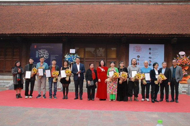 Inauguration de l'exposition au Temple de la Littérature. Photo: VNA exposition-thien-quang.jpg