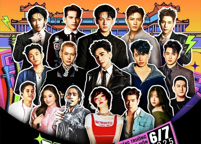 Mega Booming - Huê 2025 réuniront de nombreux jeunes artistes prometteurs à Huê en juillet prochain. Photo: baovanhoa.vn mega-booming-hue-2025.jpg