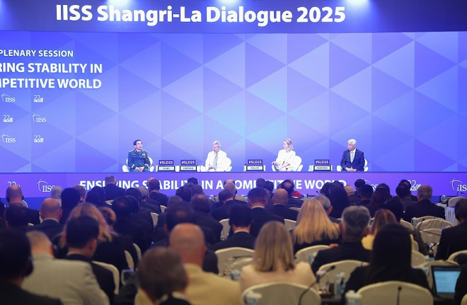Délégues au au Dialogue de Shangri-la 2025. Photo: VNA dialogue-de-shangri-la.jpg