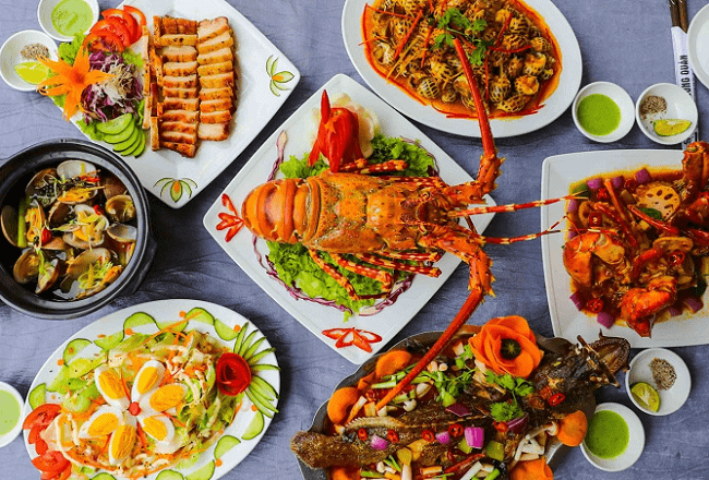Les fruits de mer abondent à Mui Dien. Photo: dulichviet.com.vn fruits-de-mer-mui-dien-dulichvietcomvn.png