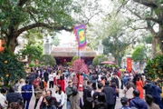 Visite des quatre Temples gardiens de Thang Long au début de l'Année du Cheval
