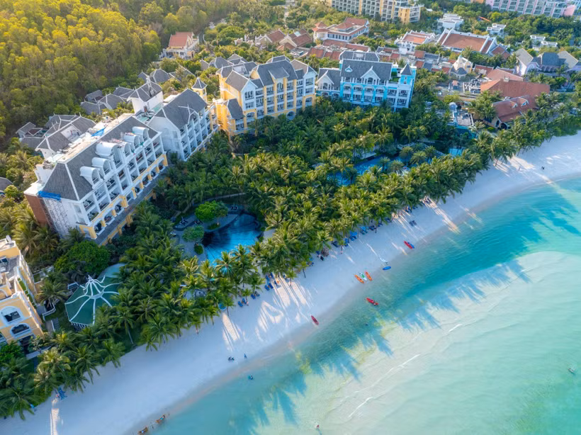 Bai Kem - La plus belle plage de Phu Quoc en été. Photo: Sun Group