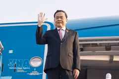 Le président de l'Assemblée nationale Tran Thanh Man part pour une visite officielle en Chine