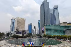 La capitale Jakarta. Photo : Xinhua/VNA