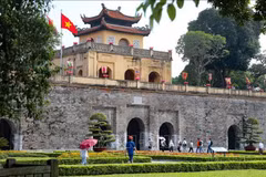 Citadelle impériale de Thang Long. Photo : VNA