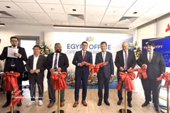 Le groupe FPT a inauguré, le 13 octobre, son bureau en Égypte, baptisé FPT Egypt. Photo : VNA