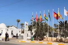 Le village de la Francophonie. Photo : VNA