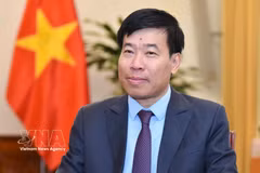 Nguyen Manh Cuong, membre du Comité central du Parti, secrétaire adjoint permanent du Comité du Parti du ministère des Affaires étrangères et vice-ministre des Affaires étrangères. Photo : VNA