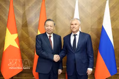 To Lam et Vyacheslav Volodin réaffirment leur volonté de renforcer les relations Vietnam-Russie