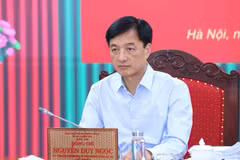 Nguyen Duy Ngoc, chef de la Commission centrale du contrôle du Parti. Photo : VNA