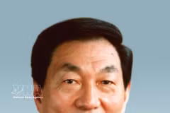 Ancien Premier ministre chinois Zhu Rongji. Photo: VNA