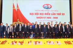 Le 15ᵉ Congrès du Parti de la province de Lai Châu (mandat 2025-2030). Photo : VNA