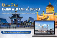 Le site web dédié à la promotion de Brunei, accessible à l’adresse Bruneicharm.com. Photo : VNA