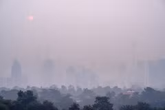 Smog et pollution à Kuala Lumpur, en Malaisie, le 9 octobre 2026. Photo : Xinhua/VNA