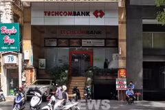 Un bureau de transaction de Techcombank. Photo : VNA