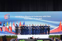 La conférence ministérielle ASEAN-Chine. Photo : VNA