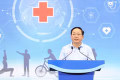 Trinh Van Quyet, membre du Bureau politique, secrétaire du Comité central du Parti et chef de la Commission centrale de la sensibilisation, de l’éducation et de la mobilisation de masse. Photo : VietnamPlus