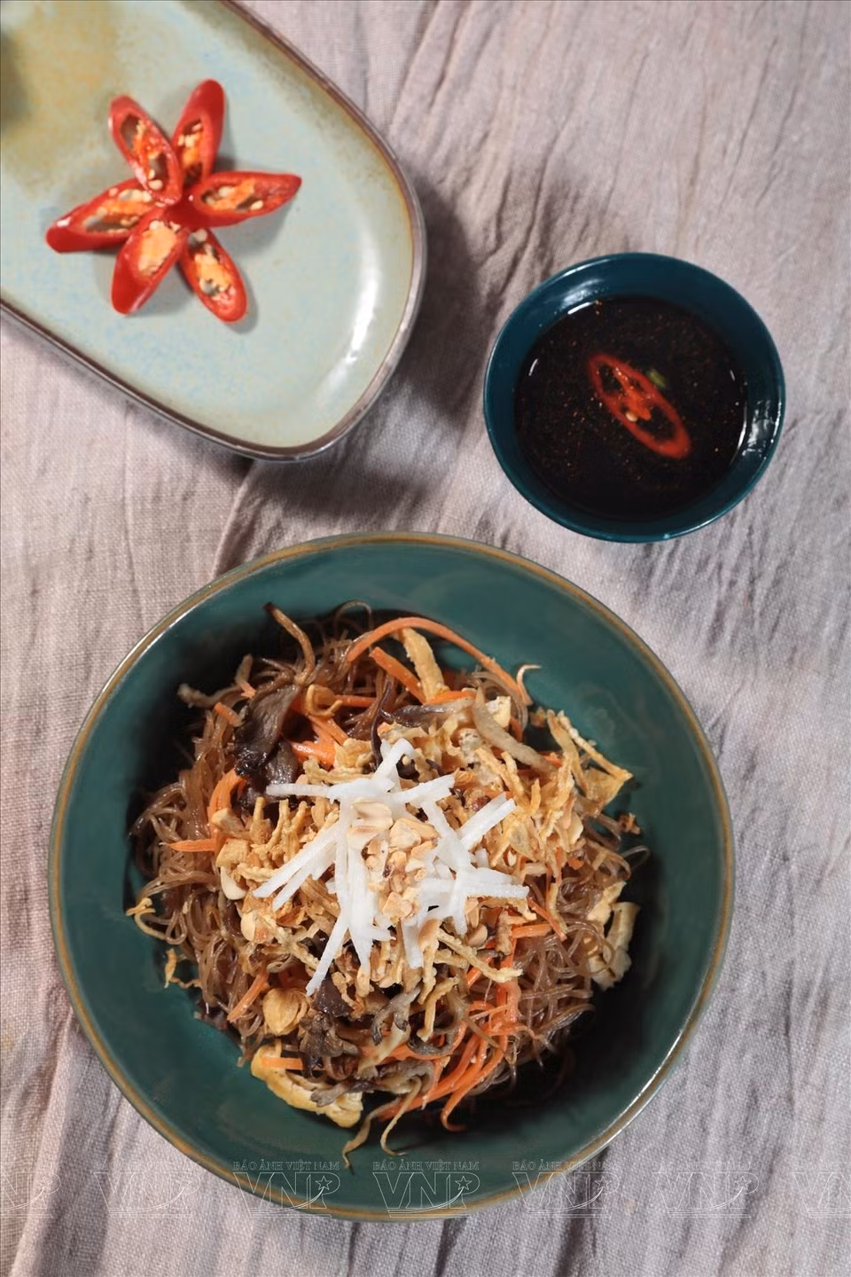 C'est un plat faible en calories et riche en fibres. Photo: VNA