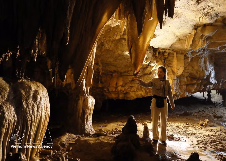 Les délicates stalactites, façonnées au fil de millions d’années, composent un fascinant décor minéral qui émerveille les visiteurs.