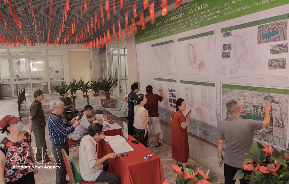 Les habitants se réjouissent de pouvoir participer à cette consultation et souhaitent voir émerger autour du lac Hoan Kiem un espace moderne, tout en veillant à préserver pleinement le patrimoine culturel de la capitale.