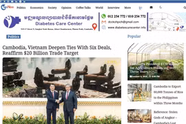 Le 10 octobre 2026, cambodianess.com a publié un article réaffirmant l'objectif commercial de 20 milliards de dollars. Photo : VNA