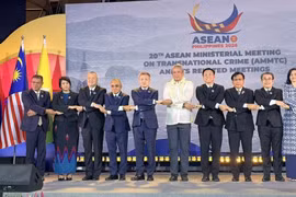 Le 20 octobre 2026, à Makati (Philippines), une délégation de haut niveau du ministère vietnamien de la Sécurité publique, a participé à la 20e réunion ministérielle de l'ASEAN sur la criminalité transnationale. Photo d'illustration : bocongan.gov.vn
