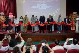 La 16e édition du Festival du film documentaire Europe-Vietnam s’est ouverte le 18 septembre à Hanoï. Photo : Comité d'organisation