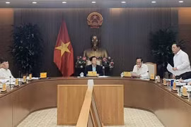 La réunion consacrée aux questions socio-économiques, dont l'organisation du Vesak des Nations Unies 2025. Photo : VNA