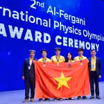 La délégation vietnamienne lors des deuxièmes Olympiades internationales de physique Al-Fergani (FIPhO 2026). Photo; Comité d'organsiation