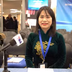 Truong Thi Hong, présidente de l’Association des Vietnamiens en Israël. Photo : VNA