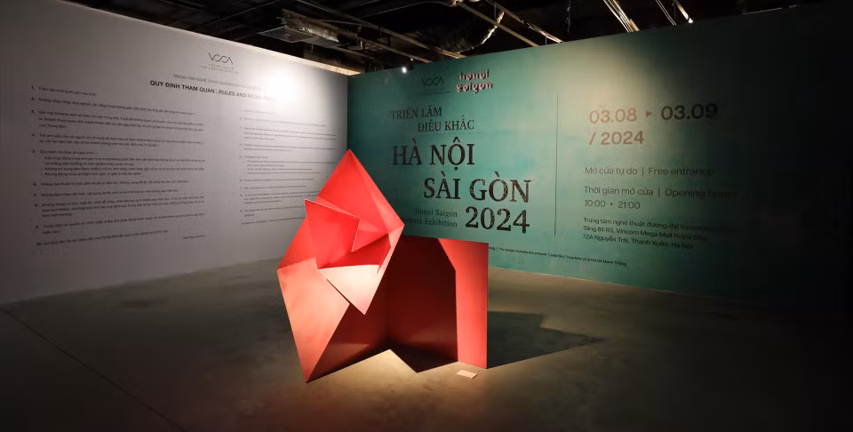 L’exposition est organisée au Centre des arts contemporains Vincom. Photo : Vietnam illustré