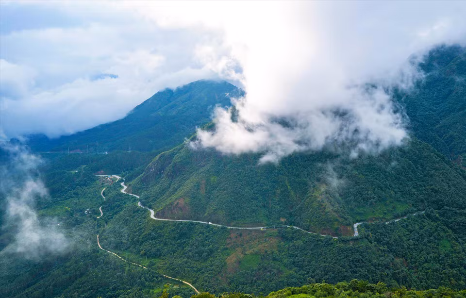 Le col d’O Quy Ho – Là où le ciel et la terre se rencontrent. Photo : Tran Hieu/Vietnam illustré