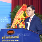 Le vice-ministre des Affaires étrangères et président de la Commission nationale vietnamienne pour l’UNESCO, Ngo Le Van. Photo : VNA