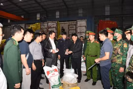 L'opération « 135VL » abouti à seize arrestations et à la saisie de plus de 50 tonnes de caféine. Photo: vtv.vn