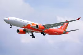 Un avion de Vietjet. Photo: Vietjet