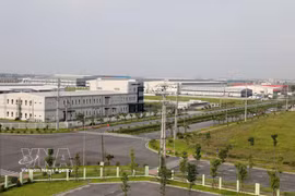 Hung Yen privilégie le développement de parcs éco-industriels et de parcs industriels intelligents répondant aux normes de neutralité carbone. Photo : VNA
