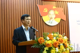 Le vice-ministre vietnamien des Sciences et des Technologies, Bui Thê Duy, s'exprime au séminaire. Photo: Vietq.vn