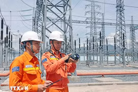 La modernisation du réseau électrique constitue une priorité pour garantir le bon déroulement de l'APEC 2027. Photo: VNA