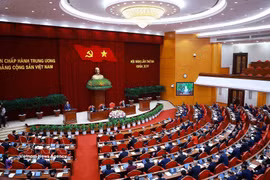 Ouverture du troisième Plénum du Comité central du Parti du 14e mandat. Photo: VNA