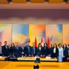 La délégation vietnamienne participe à la 3e session du Comité économique mixte Vietnam-Canada. Photo : VNA