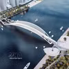 Hô Chi Minh-Ville lance la construction d'un pont piéton enjambant la rivière Saigon, pour un investissement de 1 000 milliards de dongs. Photo: VNA