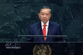 Le secrétaire général du Parti communiste du Vietnam (PCV) et président vietnamien To Lam a prononcé le 22 septembre un discours devant l’Assemblée générale de l’ONU. Photo: VNA