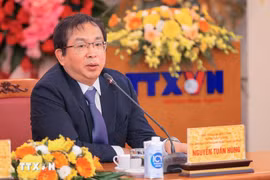 Nguyen Tuan Hung a été reconduit au poste de directeur général adjoint de la VNA. Photo: VNA