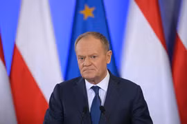 Le Premier ministre polonais Donald Tusk. Photo: PAP/VNA