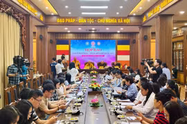 Conférence de presse sur le Vesak des Nations Unies 2025. Photo: VNA