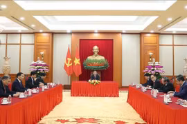 Entretien téléphonique entre To Lam et Xi Jinping. Photo: VNA