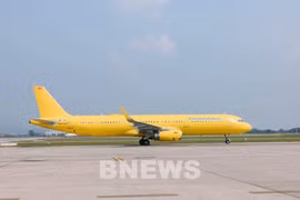 Vietravel Airlines a officiellement réceptionné un Airbus A321. Photo: Bnews/VNA