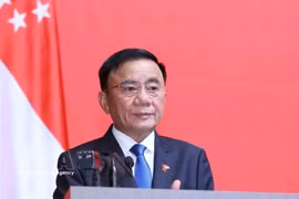 Le permanent du Secrétariat du Parti Tran Cam Tu en visite officielle à Singapour